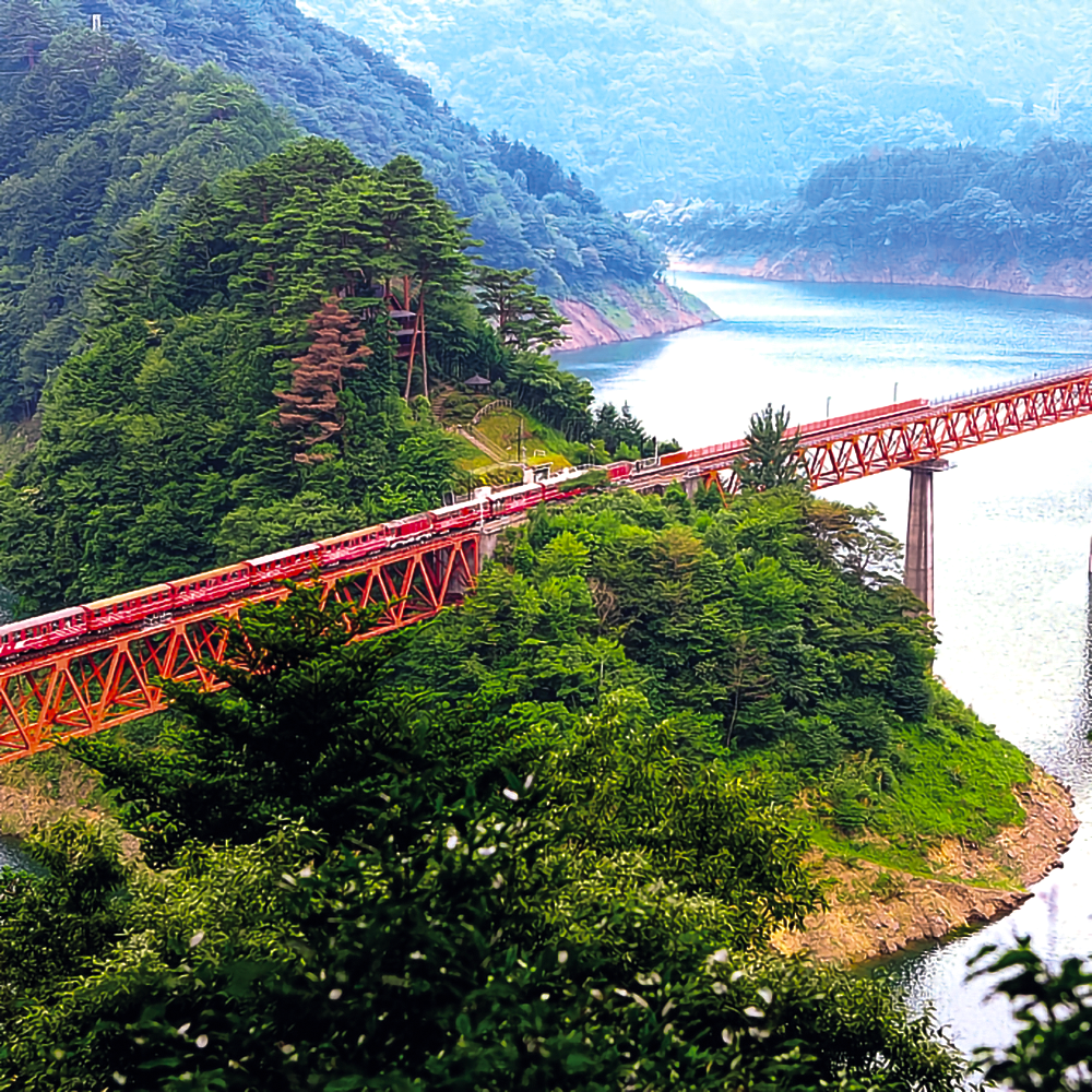  9/26（土）出発【静岡：奥大井の旅】長島ダムふれあい館で社会科見学!アプト式トロッコ列車で秘境「奥大井湖上駅」へ♪